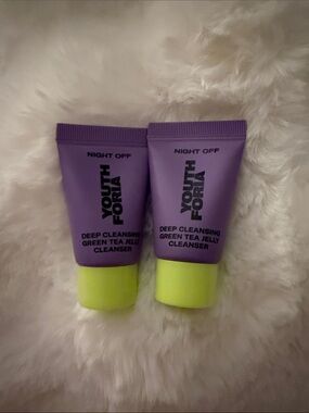 2 10/ .33FLoz youth foria Deep Cleansing Green Tea Jelly Cleanser -